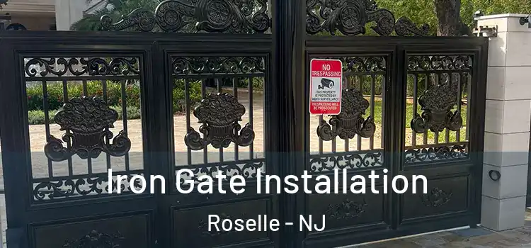  Iron Gate Installation Roselle - NJ
